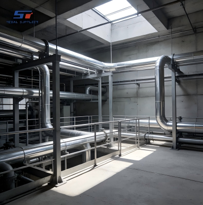 耐腐蚀镀锌钢在工业设施中的应用