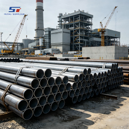 为电厂建设项目批量供应ASTM A106钢管